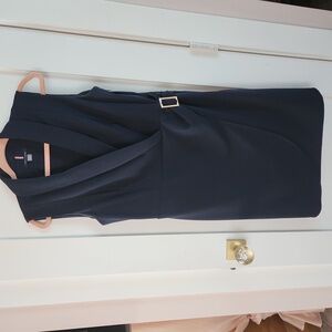 TOMMY HILFIGER NEW WOMEN'S CLASSIC SLEEVELESS BLUE COLOR DRESS SIZE 10